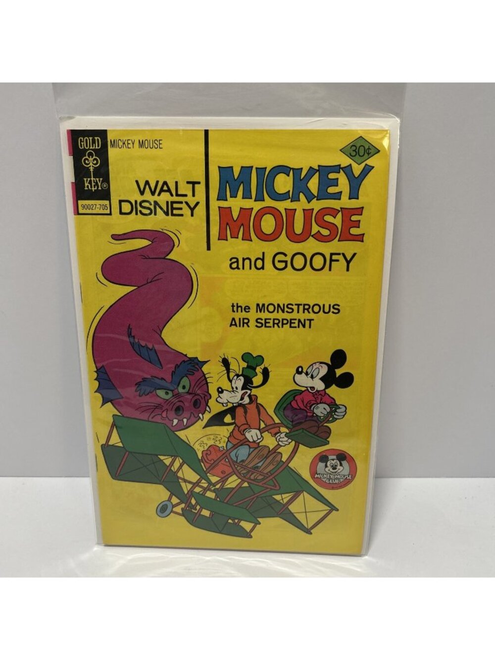 Walt Disney Mickey Mouse and Goofy "The Monstrous Air Serpent" Comic Book